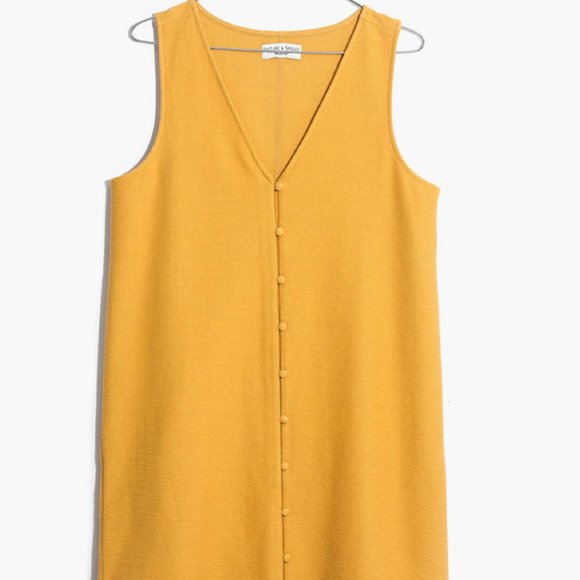 MADEWELL Texture & Thread Button Dress - Picture 2 of 3